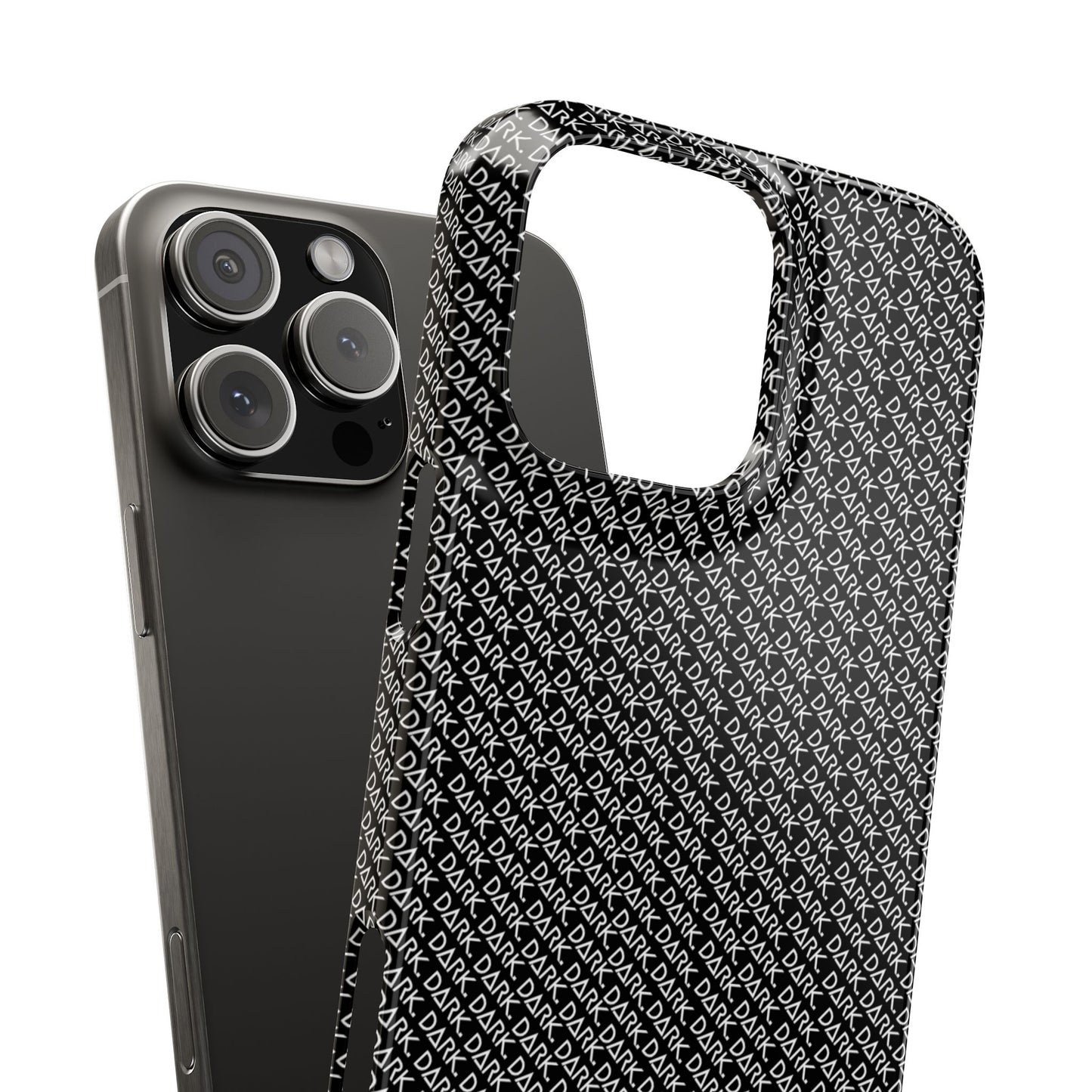 dark. LayerDesign case for iPhone & Samsung series (Black)