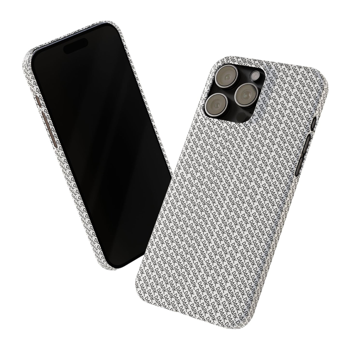 dark. LayerDesign case for iPhone & Samsung series (White)