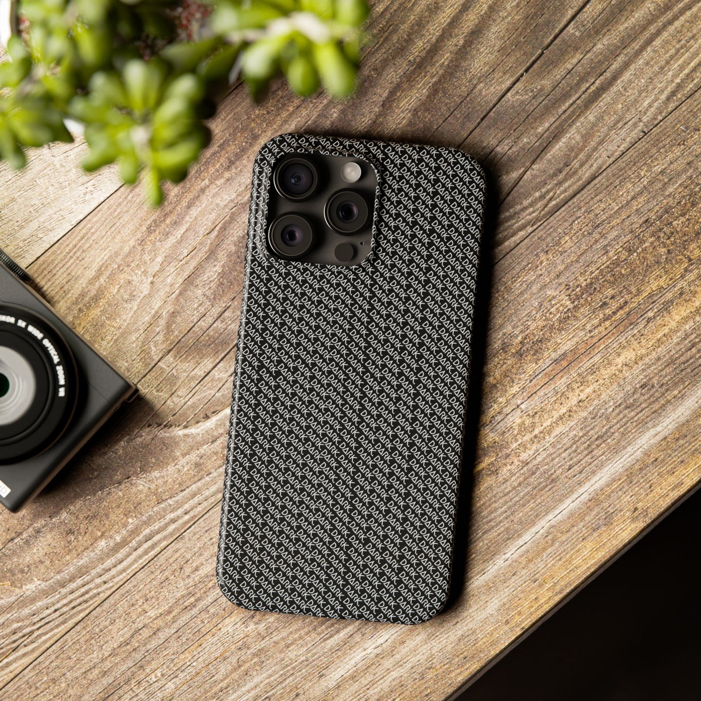 dark. LayerDesign case for iPhone & Samsung series (Black)