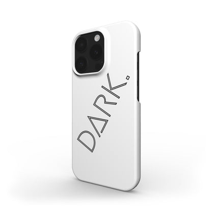 dark. Whiteout case for iPhone & Samsung series