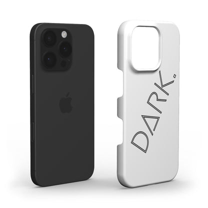 dark. Whiteout case for iPhone & Samsung series